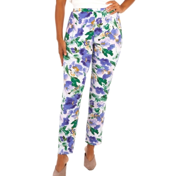 Nwt NINA LEONARD narrow leg pant - Picture 1 of 5